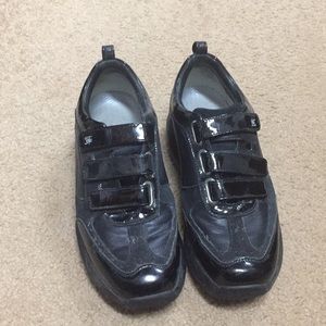 Black MBT shoes